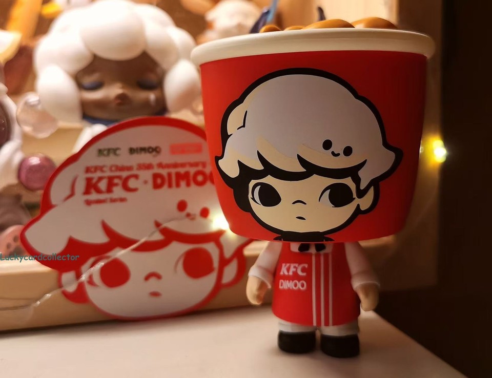 Kfc Mega Dimoo Dimoo KFC China 35th Anniversary Series Blind Box Confirmed Figure Toys ...