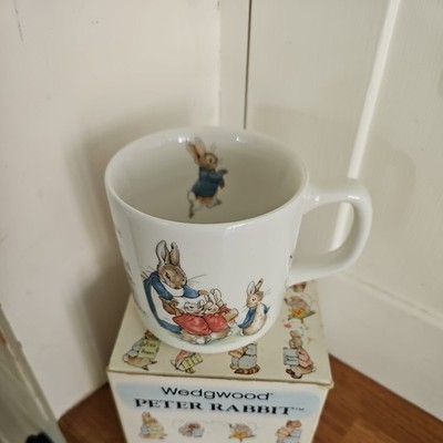 Vintage Wedgewood Peter Rabbit Beatrix Potter Teetasse in Box Neu Retro 80er 