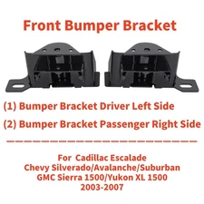 New Front Bumper Brackets Set For 2003-2006 Silverado / GMC Sierra 1500