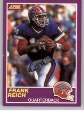 1989 Score Supplemental #335S Frank Reich Bills