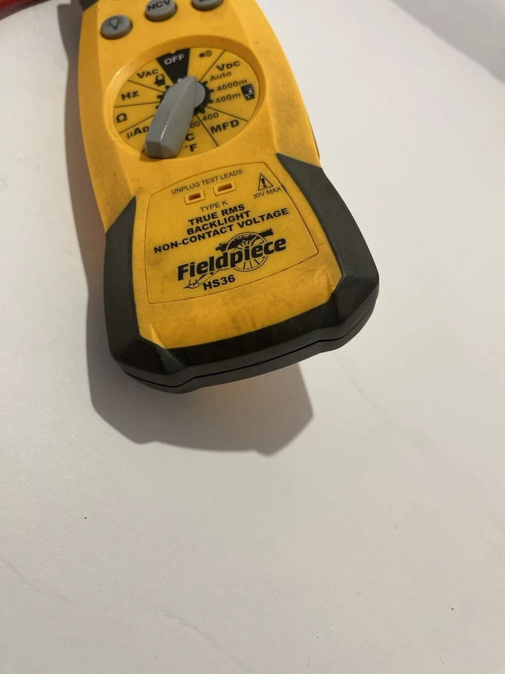 Fieldpiece HS36 Manual Ranging Digital Multimeter for HVAC/R - Image 4 of 4