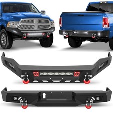 Front Or Rear Bumper For Ram 1500 2013-18 1500 Classic 2019-24 W Drings Lights