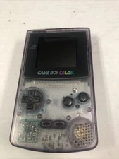 Nintendo Game Boy Color Atomic Purple CGB-001 + 4 games