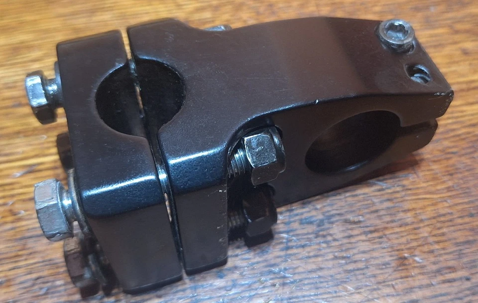 Vintage Black Free Agent Bmx Stem 1 1/8 Threadless Front Load (Redline, GT,Dyno) - Image 4 of 4