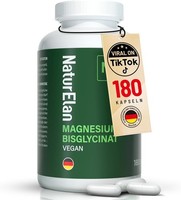 Magnesium Bisglycinat Kapseln - 180 Kapseln, 300 Mg Magnesium Glycinat Je Kapsel