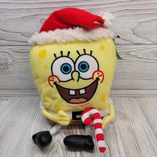 Nanco Spongebob Squarepants Santapants Candy Cane Christmas Santa Nickelodeon
