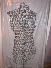 Vtg Dritz MY DOUBLE Model A Wire Dress Form Mannequin MCM Adjustible Metal