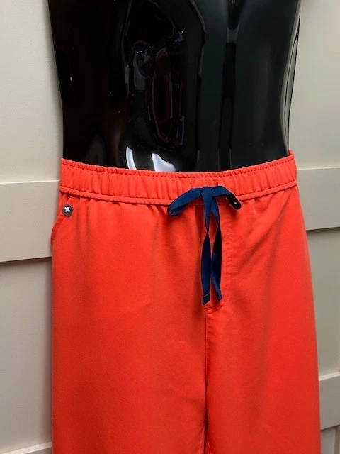 Figs Women’s 2XL Zamora Jogger Scrub Pants Orange / Fiery Coral Tons of Pockets - Image 2 of 4