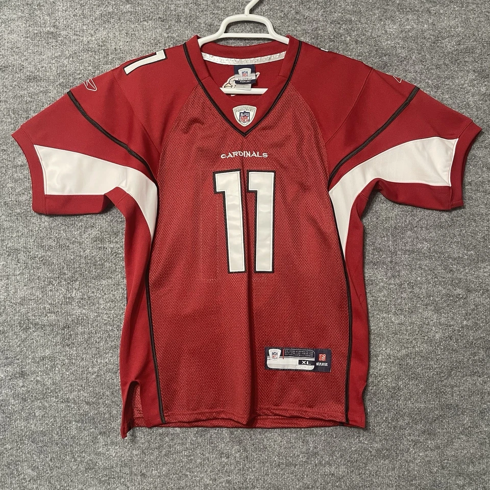 Arizona Cardinals Larry Fitzgerald #11 Jersey Youth Size XL Stitched Reebox NFL - Image 2 of 4