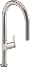 Kohler Components Pull Down Kitchen Faucet- K-28268-VS- VIBRANT STAINLESS FINISH