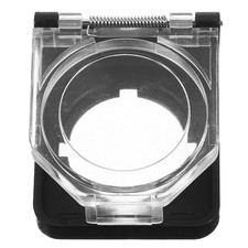 3 Set of Durable Plastic Power Button Covers for Industrial Machine Protection