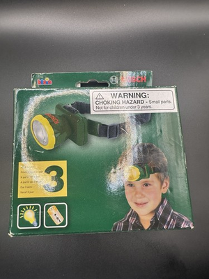 #ad Bosch Theo Klein Children#x27;s Bosch Head Lamp with Real Light Function New OB $19.90