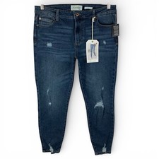 NWT Regeneration By Celebrity Pink Meadow Skinny Ankle Mid Jeans Juniors 13/31