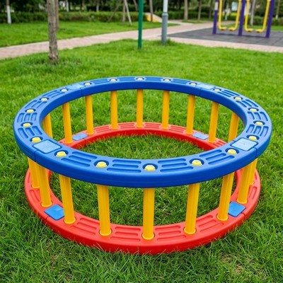 Quarter Circle Balance Board Coordination Practice for Kindergarten, Playground