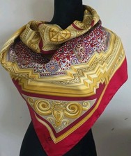 Vintage Etienne Aigner Silk Square Scarf