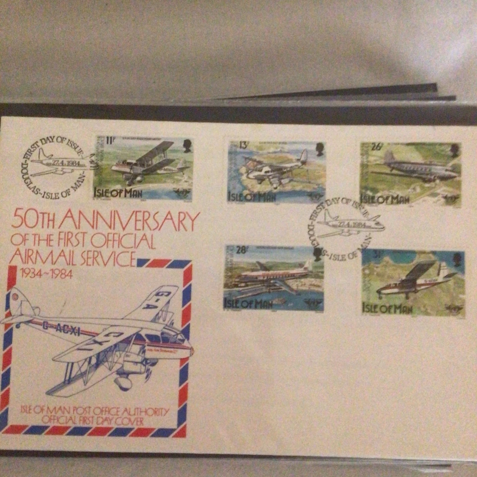 Isle of Man, First Day Covers. 1983 To 1989 Qty 49 - Image 4 of 4