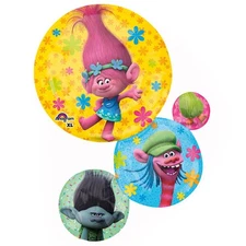 Trolls Dreamworks Super Shaped Foil Mylar Balloon Birthday Party Supplies 1 Ea