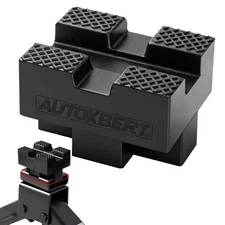 Rubber Pinch Weld Jack Pad Saddle for Scissor Lift Prevents Car Jack Kit Tool .