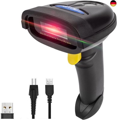 NETUM Bluetooth QR 2D Barcode Scanner Handheld USB kabelloser 1D 2D Barcodes