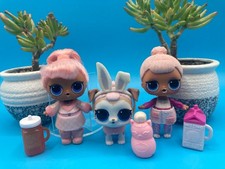 Lol Surprise Tots Snow Bunny Hairgoals All Star B.b.s W Snow Dogg Accessories