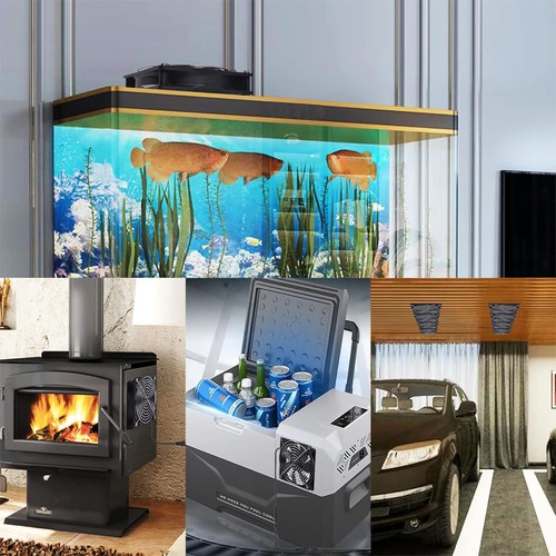 12V 120 mm Lüfter Gehäuselüfter mit Geschwindigkeitskontrolle Leise Ventilator - Bild 9 von 14