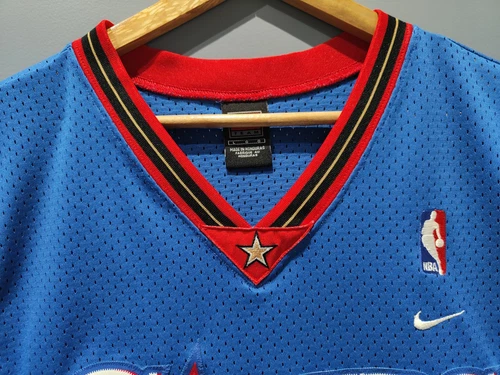 Rare Vintage ALLEN IVERSON Philadelphia 76ers Nike Swingman NBA Jersey Size L - Picture 5 of 9