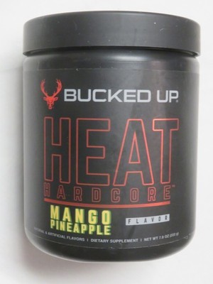 Bucked Up Heat Hardcore Private Label 7.8 Oz 30 Servings Mango Pineapple
