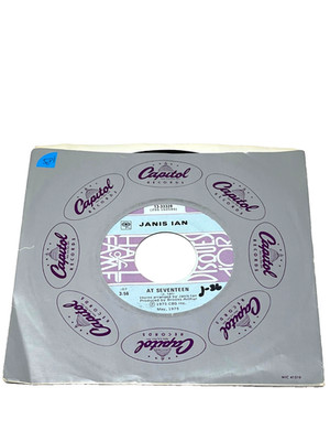 Janis Ian 'At Seventeen' & 'When the Partys Over' 1975 45 RPM HOF (#581)