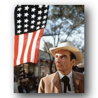 Montgomery Clift Photo 8x10 Raintree County 1957 American Flag Color