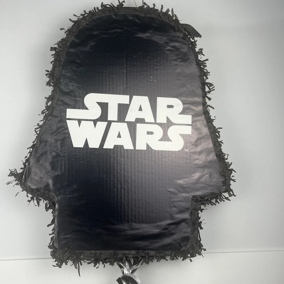 Star Wars Darth Vader Pinata Pull String + 24 Party Favors Ya Otta 22” - Image 2 of 4