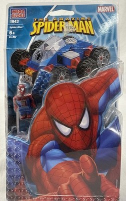 Amazing Spider-Man Spider-Man Mega Bloks #1943 2006 Sealed Box Wear