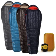 Ultralight Mummy Down Sleeping Bag 650 Fill Power Duck Down Suits for 32 20 D...