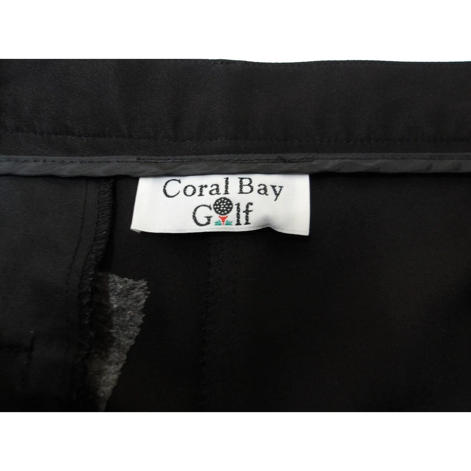 Coral Bay Golf Black Knee Length Shorts - Image 4 of 4