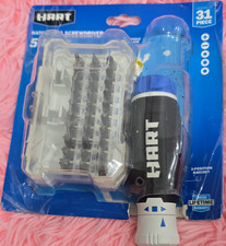HART 31-Piece Ratchet Screwdriver Set, 3-Posi...