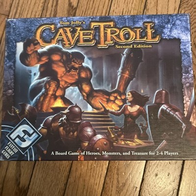 Cave Troll Board Game 2nd Edition Fantasy Flight By Tom Jolly