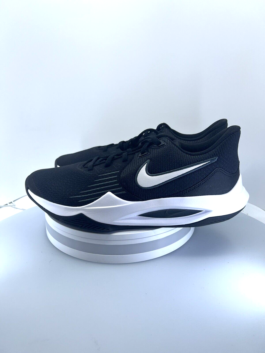 Nike Precision 5 Mens Size 11.5 Black White Basketball Shoes  display picture 1
