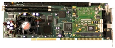 ATON SYSTEMS SBC5/48-PICMG CIU04010-A Industrial MB w/Backplane & IDE cables