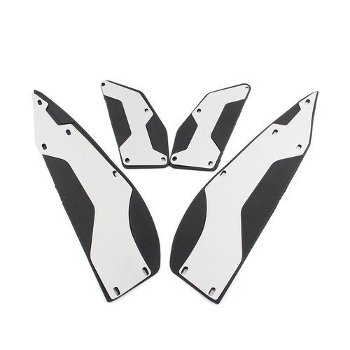 Trittbrett Kit Trittbretter Fußpedale für Yamaha XMAX300 250 400 Alu Silber - Bild 7 von 8
