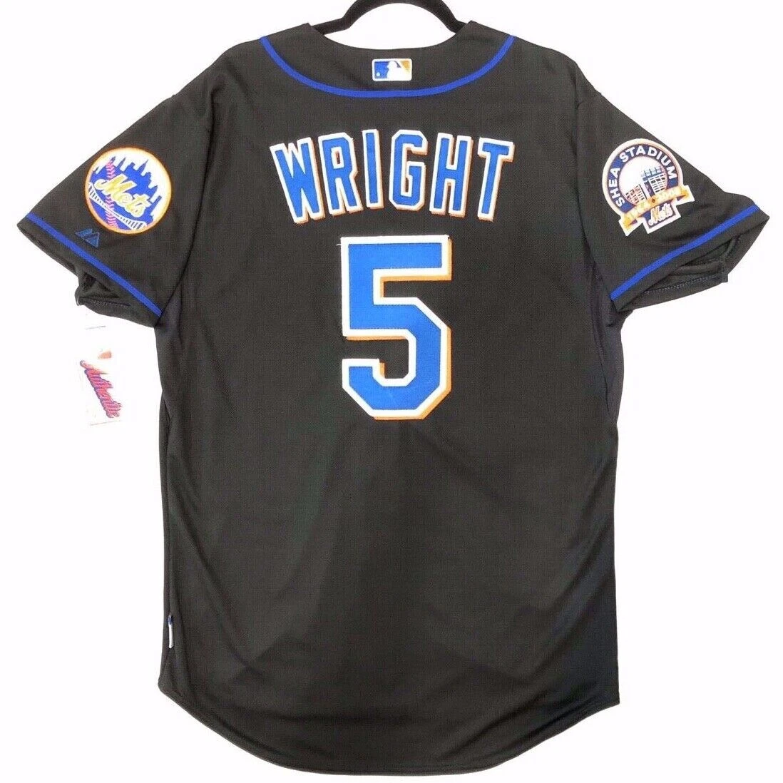 Majestic, Shirts, Authentic New York Mets David Wright Jersey