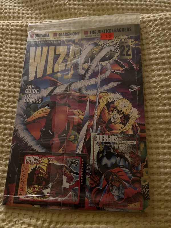 Wizard (The Guide to Comics) # 22 - Vol. 1 June 1993 Sealed