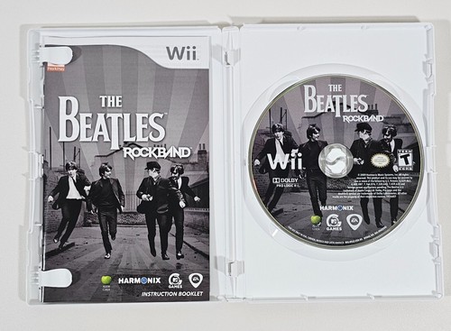 Nintendo Wii The Beatles Rock Band MTV Games EA Games Rated T for TEEN - Picture 3 of 3