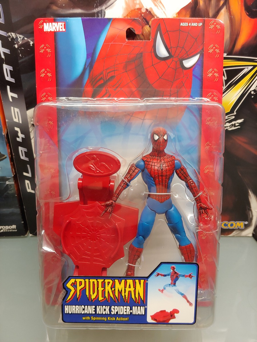 TOYBIZ MARVEL SPIDER-MAN CLASSICS 2005 HURRICANE KICK SPIDER-MAN 6