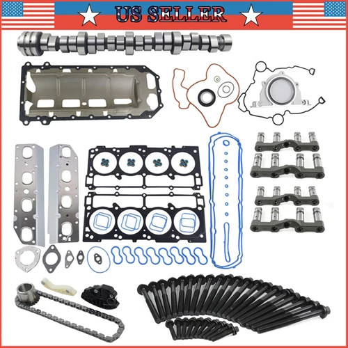For 09-16 Dodge Jeep Chrysler 5.7L Hemi MDS Hydraulic Roller Lifters Timing Kit