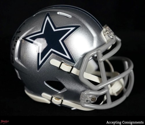 SIGNIERTER COWBOYS CHARLES HALEY MINIHELM BAS COA AUTO DALLAS SAN FRANCISCO 49ers - Bild 2 von 7