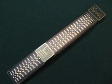 New Speidel EuroFlex Expansion Wrist Watch Band Silver Tone Made in USA