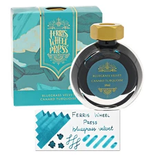 Ferris Wheel Press Bottled Ink for Fountain Pens in Bluegrass Velvet - 38 mLNEW