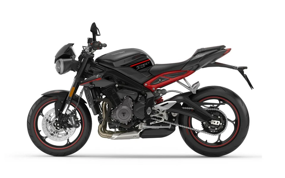 Guardabarros tanque lateral Triumph Street Triple R - Rs - Rx 2013-2018 L-036 B2 Foto 2 de 3
