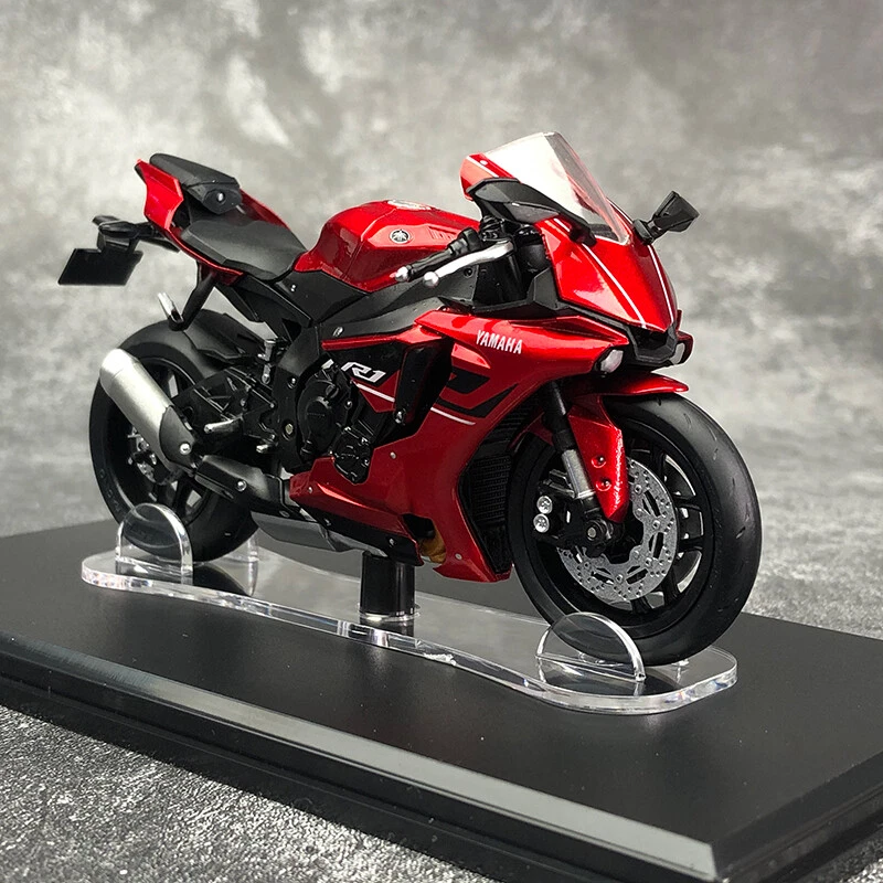 Yamaha R1 Red Motorcycle Model Simulation Exquisite Gift