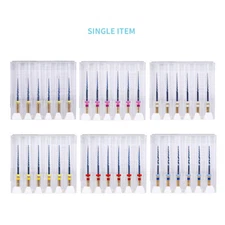 6pcs AZDENT Endodontic Dental Endo Files SX-F3 Rotary Niti Files Gold Taper
