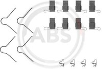 A.B.S. 1089Q ZubehöRsatz, Scheibenbremsbelag Vorne FüR Toyota VW
